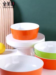 Dual Color Melamine Bowl A5 适用于 商用