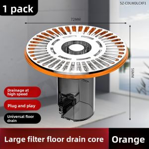YEMO | Odor-Resistant Drain Core Filter Net Anti-Insect Blocker
