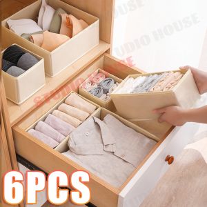 6PCS Set Kotak Penyimpanan Serbaguna Storage Box 2 in 1 Tempat Penyimpanan Multifungsi