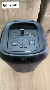 GEDI-G -2801 PORTABLE BLUETOOTH PROFESSIONAL SPEAKER SYSTEM WITH 8 INCH x 2 SPEAKER