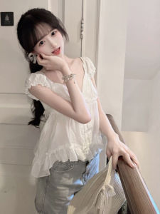 CHANGTONG | French Style Design Aesthetic Loose Womens Shirt