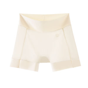 PIER N°5 | High Waist Ice Silk Safety Pants Womens Seamless Anti-Light Bottoming Underwear Two-In-One Large Size Comfortable Underpants