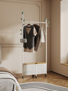YOUJI | Cream Style Home-use Iron Art Mobile Hat and Coat Rack