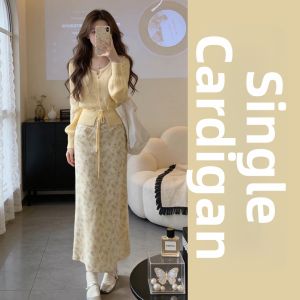 LIRUSHAN | Korean Style New Autumn Set Dress Small Size