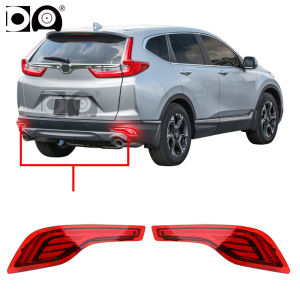 2 Pcs Rear Bumper Lights Assembly led Brake lights Running light Turn light for Honda CR-V CRV CR V 2018-2022 2019 2020 2021