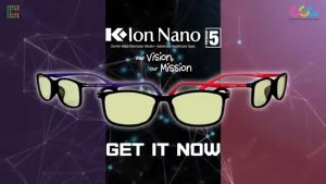 KACAMATA KESEHATAN K ION NANO PREMIUM 5 ORIGINAL TERAPI MATA PLUS MINUS