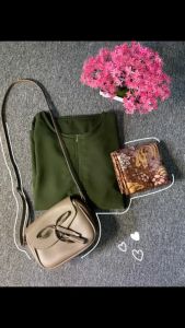 ABAYA POLOS BAHAN WOLFIS PREMIUM SIZE S M L XL XXL