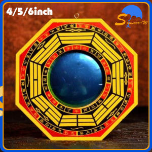 6 Inci Kaca Cermin Patkua Cembung Fengshui Emas Kaca Ba Gua