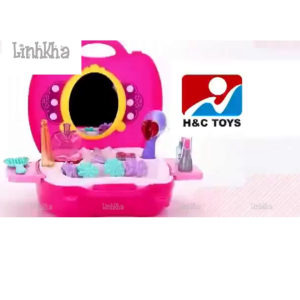 Đồ Chơi Trang Điểm Cho Bé 21 chi tiết - Mini makup set for kids Bowa 8228