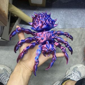 Đồ Chơi Araña in 3D Cỡ Lớn Đồ Chơi Động Vật Hai Chân Đồ Chơi Mô Phỏng Sáng Tạo Quà Tặng Đồ Chơi Xương Khớp Có Thể Di Chuyển Để Bán