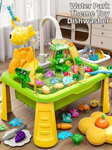 BABYSHOME | Đồ Chơi Máy Rửa Chén Dành Cho Trẻ Em Sử Dụng Nước Lưu Thông