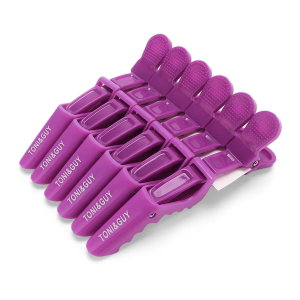 6PCS Alligator Hair Clip Professional Hairdressing Clamps Plastic Hair Claw Barber Salon Styling Hairpins Hair Accessories