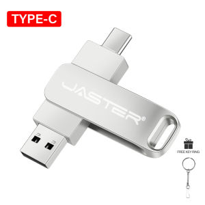 Jaster | 2 in 1 Otg TYPE-C USB-C Flash Pen Drive Metal Memory Stick Usb 2.0 Flash Disk 64G 2tb USB2.0 Dual C Pendrive  flash drive 128gb