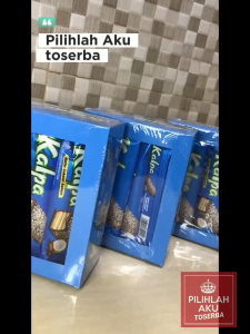 Kalpa Wafer Coklat Kelapa - 1 Kardus isi 8 Box (12 pcs 24 gr)