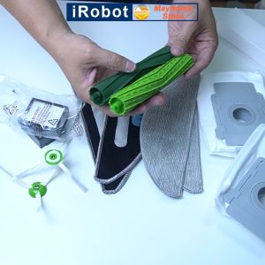 Phụ kiện Thay Thế Robot Hút Bụi iRobot Roomba J5 Combo & J5 Combo Plus. Đôi chổi lăn bộ lọc hepa chổi cạnh túi đựng bụi/