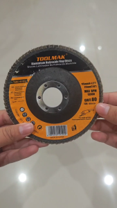 TOOLMAK Amplas Susun Flap discs Grit 80 TMK19192 1Pcs