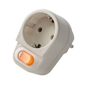 UTICON STOP KONTAK ARDE Colokan Listrik Steker Saklar Tersendiri + Switch Lampu On Off SNI Original