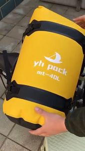 กระเป๋ากันน้ำ กระเป๋ามัดหลังกันน้ำ กระเป๋ามอเตอร์ไซค์ กระเป๋าเดินทาง กระเป๋าติดมอเตอร์ไซค์ กระเป๋าทัวริ่งกันน้ำ 40/80ลิตร SP136