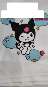 Baju Kaos Atasan Distro Anak Perempuan Karakter Cewe Motif Melody Happy Lucu 1 - 10 Tahun - DTF2