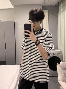 CHENMU | Striped Summer Retro Loose T-Shirt
