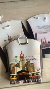 BUNGKUS SOUVENIR UMROH HAJI | Paper Bag Tas Jinjing Dus Bos Umroh Haji Kardus Oleh-oleh