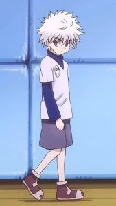 KIZARU Kaos Anime Hunter X Hunter KILLUA DRINKING 3D