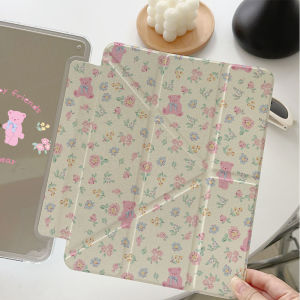 Rose Bear Protective Case for Huawei MatePad 11.5S with Pen Slot Anti-Fall 12 Inch 11.5 Inch Shockproof Matepad 10.8 Hard Shell