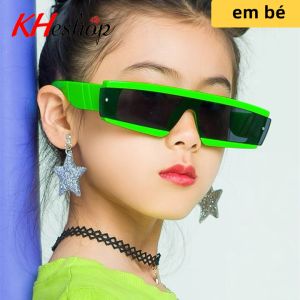 Kính độc đáo cá tính cho Trẻ em form chữ nhật dài lạ mắt siêu xinh model nhí chụp ảnh mã Y1649 - kheshop