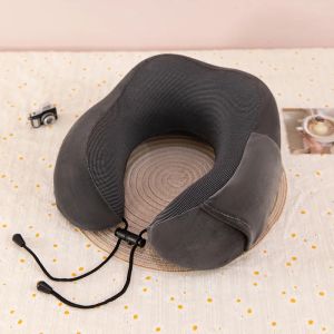 Slow Rebound Travel PillowU-shaped Headrest Neck SupportPillowNap Pillow Travel Airplane For Office Travel Airplane Amagi