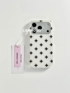 LIANGWU | Trendy Phone Case with Cross Design for Apple Models