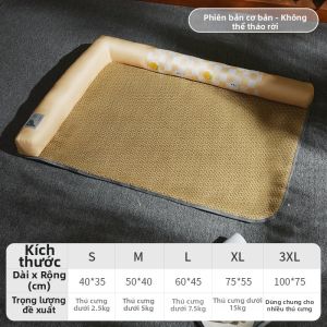 Thảm Giường Thú Cưng Cảm Giác Lạnh Mát