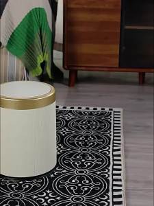 QIAOLESEN | Luxury Large Lidded Trash Can