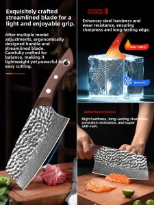 Mad Shark | Forged Damascus Steel Chefs Knife