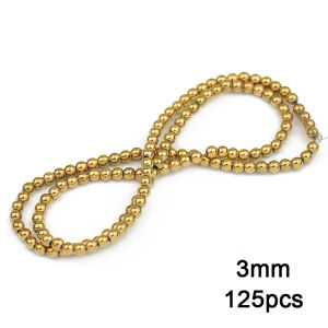 Natural Stone Real Retention Color Various Shape Gold Plated Hematite Spacer Heart Round Star Loose Beads For Jewelry Making DIY