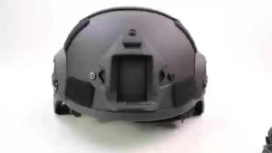 BOOIU MICH2000 Style Tactical Helmet for Paintball Outdoor Sports Hunting Shooting With Side Rail & NVG Mount