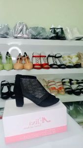 E1060 - Giày Elisa Boot lưới cổ ngắn