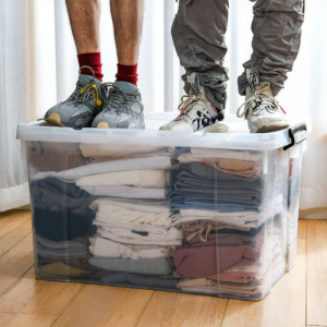 Large Extra-Thick Covered Storage Box