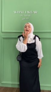 Siselyo Tinka Overall Dress – Dress Panjang Wanita – Overall Jumbo