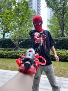 ของเล่น ของเล่นปืนฉีดน้ำ ตัวเปิดสไปเดอร์แมน Spiderman คอสเพลย์ ของเล่นยิงปืน ของขวัญสำหรับเด็ก