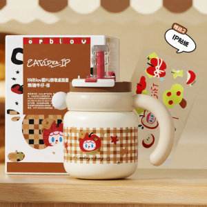 Bablov | Cute High Capacity Insulated Tumbler with Straw for Girls