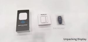 RAYKUBE TT LOCK G2 Wireless Wifi Gateway Hub RJ45 Wired G3 Gateway/TT Lock Key Fob Remote Control/Door Sensor for Smart Lock