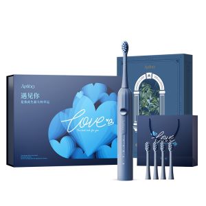 ApiYoo | Couples Sonic Soft-Bristle Electric Toothbrush Set