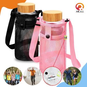 [RO ACC] NANVAN NVN-TS2 TAS SELEMPANG BOTOL MINUM DAN HP MODEL JARING / TAS BOTOL AIR TUMBLER SLING BAG