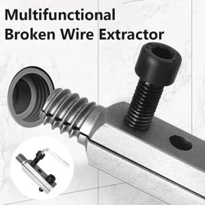 Multifunctional Broken Pipe Extractor Tools Faucet Angle Valves Broken Wire Extractors 4/6 Points Universal Reverse Silk Wrench