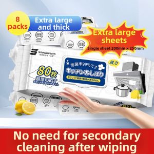 Mistolin | Strong Oil-Removing Kitchen Wipes