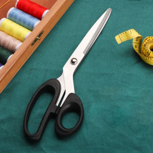 8" 9" 10" Stainless Steel Blade Tailor Scissors – For Sewing DIY Dressmaking Craft & Embroidery Fabric Cutting