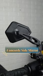 Concorde Side Mirror Fully Adjustable Universal With Adaptor Clear Lens LTO Passed