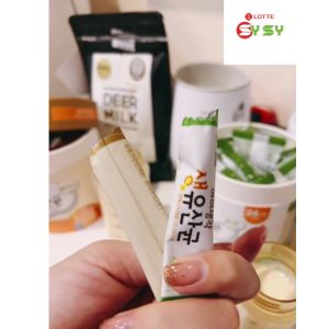 Men vi sinh Hàn Quốc  Sysy Lotte bổ sung lợi khuẩn hỗ trợ cho bé táo bón biếng ăn