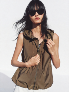 MO&Co. | Active Series Hooded Jacket Triacetate
