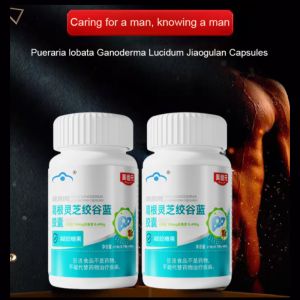 Liver & Kidney Protection: Pueraria Lobata, Ganoderma Lucidum, & Gynostemma Pentaphyllum Capsules